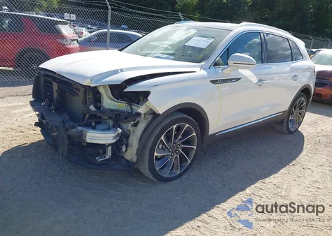 2019 Lincoln Nautilus Reserve из США, поврежденный, VIN 2LMPJ8L97KBL35343